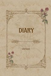 Diary - Vintage: Notebook with vintage style.