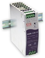 Mean Well WDR-120-24 DIN-rail-voeding (DIN-rail) 24 V/DC 5 A 120 W 1 x