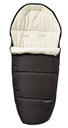 Gesslein voetenzak Sleepy/wintervoetenzak voor kinderwagen, design: 716178, sportwagen, buggy, babybad of slee met thermo-functie, knuffelfleece & trekkoord in het hoofd, kleur: zwart