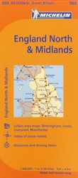 Michelin Map England North & Midlands