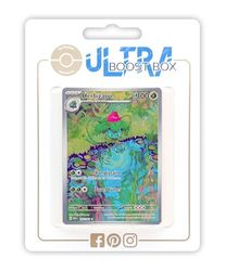 Herbizarre 167/165 Alternative Pokémon Gallery Secrète - Myboost X Écarlate et Violet 3.5-151 Coffret de 10 Cartes Pokémon Françaises