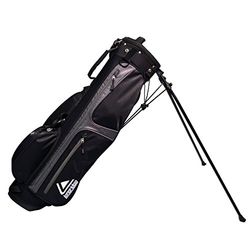 Longridge 6" Saco de fim de semana para golfe, preto/prateado