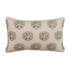 BigBuy Home Cojín Algodón Lino Beige Gris 45 x 30 cm