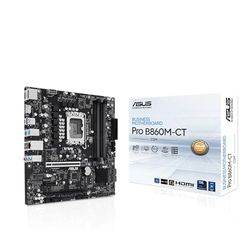 ASUS PRO B860M-CT-CSM Business Scheda madre socket Intel LGA 1851 (microATX, PCIe 5.0, DDR5, ASUS CSM, Control Center Express, Q-LED Core, COM Debug header)