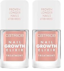 Catrice Cosmetics Nail Growth Elixir Treatment soin pour ongles, humidifiant - hydratant, protecteur, stimulateur de croissance (10.5ml) (Lot de 2)