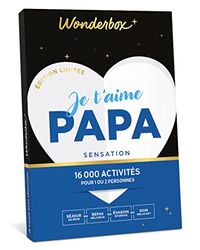 Wonderbox Je t'aime Papa Sensation - Coffret Cadeau Idée Cadeau Divertissement