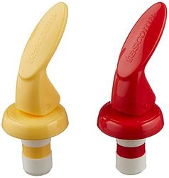 Tescoma Capacete lindo para garrafas Presto, 2 PZS, amarelo/vermelho, 17 x 11,5 x 3,6 cm, 2