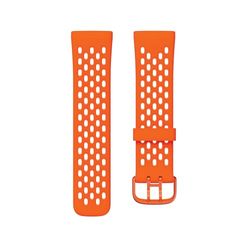 Fitbit Cinturino ufficiale Sport Sense 2 e Versa 3/4, Orange/Peach - Large