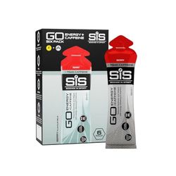 Science in Sport Go Isotonic Energy Gel with Caffeine, Berry Flavour, 60ml (6 Packs)
