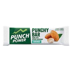 PUNCH POWER - Punchy Bar Amande - 30g - Barre énergétique sport - Marque Française