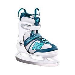 K2 Annika Ice Ltd 25E0308 Patins à Glace pour Fille Blanc/Bleu Pointure EU : 29-34