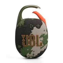 JBL Clip 5 Speaker Bluetooth Portatile, Altoparlante Wireless Compatto, Moschettone Integrato, Waterproof e Resistente alla Polvere IP67, fino a 12 h di Autonomia, App JBL Portable, Mimetico