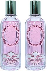 JEANNE EN PROVENCE - Eau De Parfum Boisée Et Floral Femme - Un Matin Dans La Roseraie - Ingrédients D'Origine Naturelle - Fabriqué En France - Flacon 60 ml (Lot de 2)