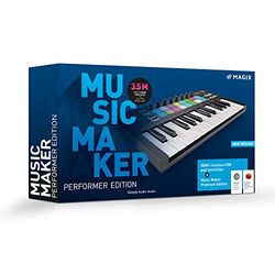 Magix 20_648791 Music Maker Performer Edition (2021) volledige versie, 1 licentie Windows muzieksoftware