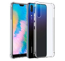 Tumundosmartphone Custodia Gel TPU Anti-Shock Trasparente per Huawei P30 Lite