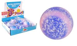 FLYPOP'S - Pelota Anti-Estrés - Juego de Feria - 031073 - Color Aleatorio - Plástico - Niño - Adulto - Rehabilitación - Ansiedad - Bola de Azúcar - 6 cm x 6 cm - A Partir de 3 años