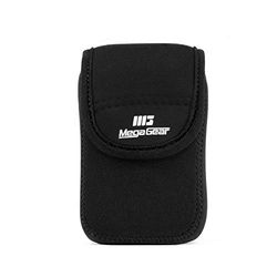 MegaGear Saco de cabo de neoprene ultra leve com carabineiro para Canon PowerShot G9 X Digital Camera - preto