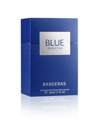 Antonio Banderas Perfumes - Blue Seduction - Eau de toilette for Men - Long Lasting - Fresh and Casual Fragance - Woody and Aquatic Notes - Ideal for Day Wear - 50 ml