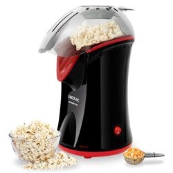 Cecotec Machine à popcorn électrique Fun&Taste P'Corn, 1200 W, Convection, Popcorn prêt en 2 minutes, Comprend une cuillère doseuse, Facile à nettoyer, Protection contre la surchauffe