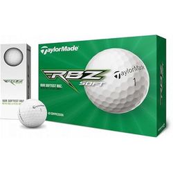 TaylorMade Bolas de golfe RBZ Soft Dozen, brancas, uma dúzia, 2021