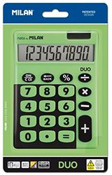 Blister calculadora 10 dígitos teclas Grandes Duo Verde