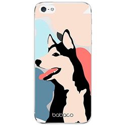 ERT GROUP etui na telefon Apple Iphone 5/5S/SE, case oryginalny i oficjalnie licencjonowany przez Babaco, wzór Dogs 001, optymalnie dopasowane, plecki z TPU częściowo przeźroczyste