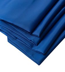 IPEA Royale Blue Foder Fabric - 200 cm x 150 cm - Tillverkad i Italien - Tunntyg för sömnad, Kläder, Fodere, jackor, byxor, kjolar, möbler, Kuddar - Sy och foder