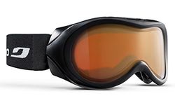 Julbo Satellite Cat 3 Masque de Ski Mixte Enfant, Noir, Taille S