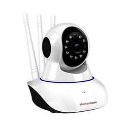 Generico TELECAMERA IP CAMERA HD 720P WIRELESS LED IR LAN MOTORIZZATA WIFI RETE INTERNET 3 ANTENNE