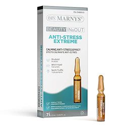 Marny's Kosmetyczne ampułki Anti - Stress Extreme - Skóra wrażliwa i stresująca - Zmniejsza zaczerwienienia i podrażnienia - 7 ampułek 2 ml na dwa tygodnie