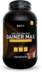 EAFIT Gainer Max, Proteine di Siero di latte e Albume d'Uovo, Aumento della Massa Muscolare, Apporto Calorico, Vitamine Minerali, Gusto Doppio Cioccolato, 2.9 kg