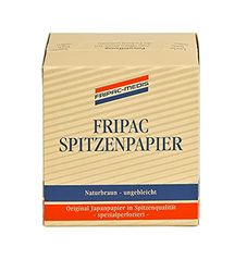 Fripac Professional - Carta di pizzo, non sbiancata, confezione da 2 (2 x 500 fogli)
