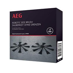AEG ARSB3 Lot de 2 brosses latérales pour aspirateur RX9 Noir