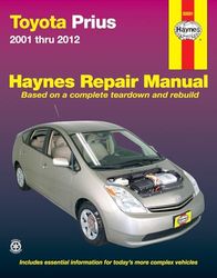 Haynes Toyota Prius 2001 Thru 2012 Automotive Repair Manual