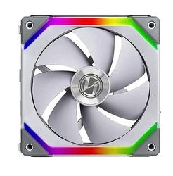 Lian Li UNI Fan SL120 RGB PWM Ventilatore, Bianco - 120 mm PC-Boite-Ventilatore Bianco, RGB (B x H x T) 122.