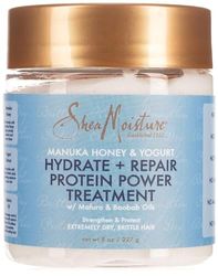 Shea Moisture Manuka mel e iogurte hidratante Plus reparação de proteína Power, 8 oz