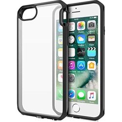 Itskins hårt skal skyddsfodral för iPhone 6 Plus/7Plus/8 Plus, transparent, svart
