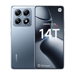 Xiaomi 14T Pro – Smartphone de 12+512GB, Lentes Leica Summilux, MediaTek Dimensity 9300+, Pantalla AMOLED 6,67'' 144Hz, HyperCharge 120W, Azul Titanio (Versión ES)