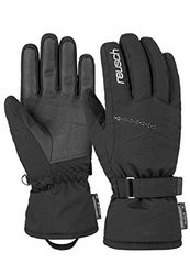 Reusch Hannah R-Tex Xt Handschuhe, Guanti da Donna, Nero/Argento, 8.5