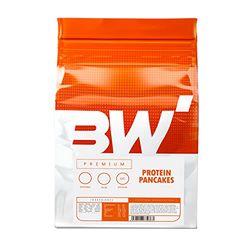 Bodybuilding Warehouse Premium Protein Pancakes Mix - Breakfast Snack - Easy to Make - 22g Protein Per Serving - Bodybuilding Warehouse (White Chocolate Raspberry, 2kg)