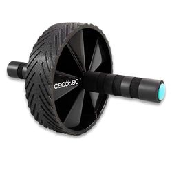 Cecotec Small Fitness DrumFit AB Wheel, functionele training, antislip handgrepen ComfortFit & SweatProof, EVA-mat, SilenceFit, max. 200 kg
