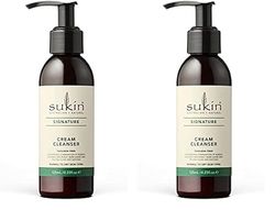 Sukin Cream Cleanser (125ml pump) (Pack of 2)