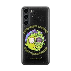 ERT GROUP mobiltelefonfodral för Samsung S23 originalt och officiellt licensierat Rick and Morty mönster Rick & Morty 010 anpassad till formen på mobiltelefonen, fodral tillverkad av TPU-plast