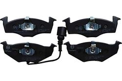 AutoMentum AM21868.1 Brake Pad Set of 4 for VOLKSWAGEN POLO (9N_) 2001-2014 Front Axle and other vehicles