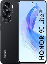 HONOR 90 Lite 5G Smartphone met drievoudige camera, 100 MP, 8 + 256 GB, 6,7 inch display, 90 Hz, 4500 mAh, Dual SIM, Android 13, NFC, zwart