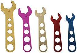 Allstar Performance ALL11100 - Juego de llaves de aluminio (-6, -8, -10, -12 y -16)