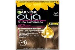 Garnier Olia Ammoniakfri hårfärg, täcker 100% vitt, ljusbrunt