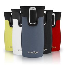 Contigo Mini West Loop Moni Autoseal Vaso Termico Cafe, Unisex-Adult, Lakeside, 300 ml