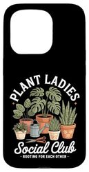 Plant Ladies Social Club Jardinage Coque pour iPhone 15 Pro