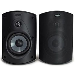 Polk Audio Atrium 6 - Pareja Altavoces, Color Negro